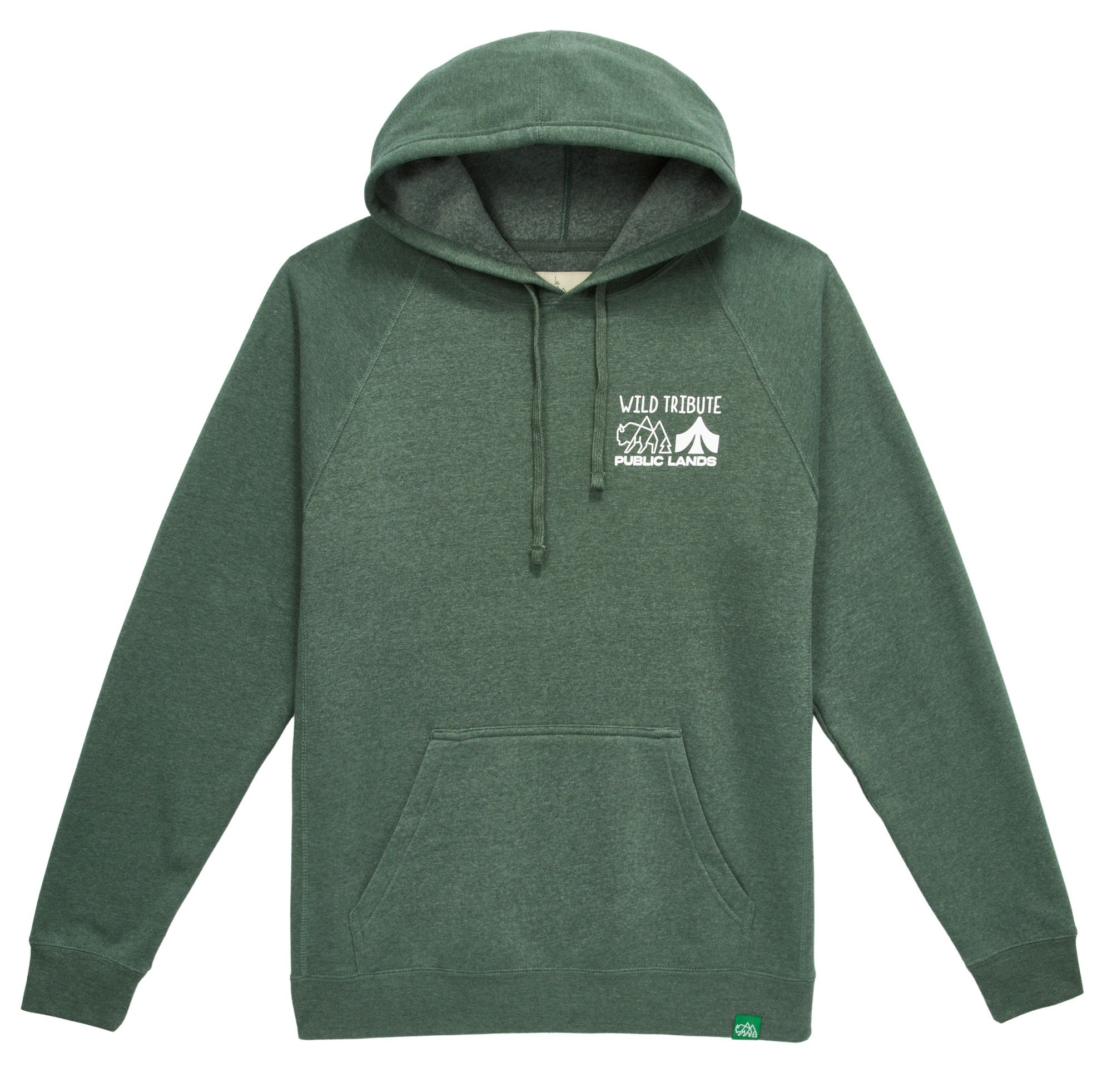 Wild Tribute x Public Lands Adult Dogs Long Sleeve Hoodie product image