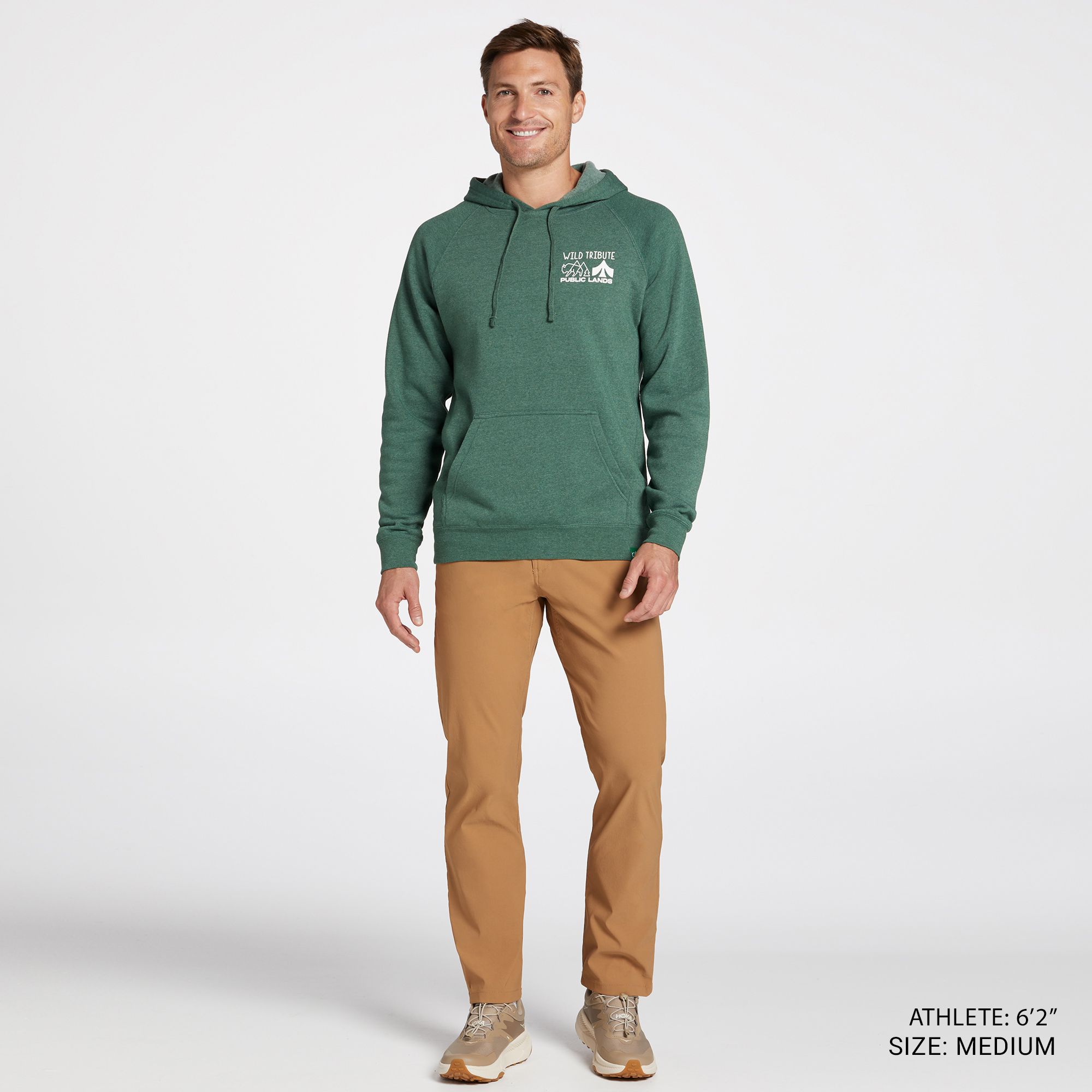 Wild Tribute x Public Lands Adult Dogs Long Sleeve Hoodie product image