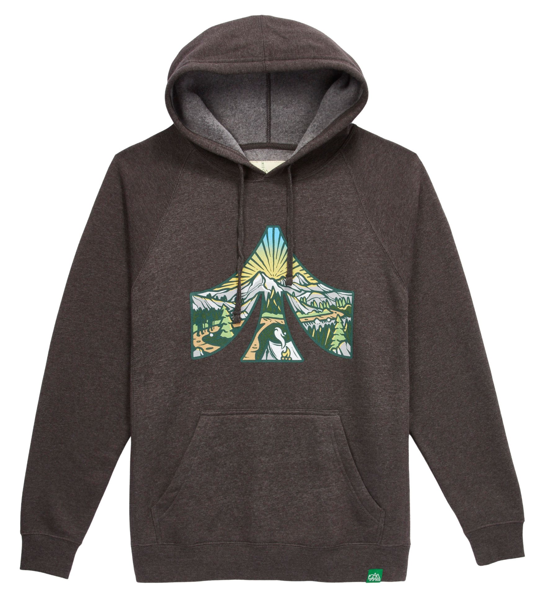 Wild Tribute x Public Lands Adult Logo Long Sleeve Hoodie product image