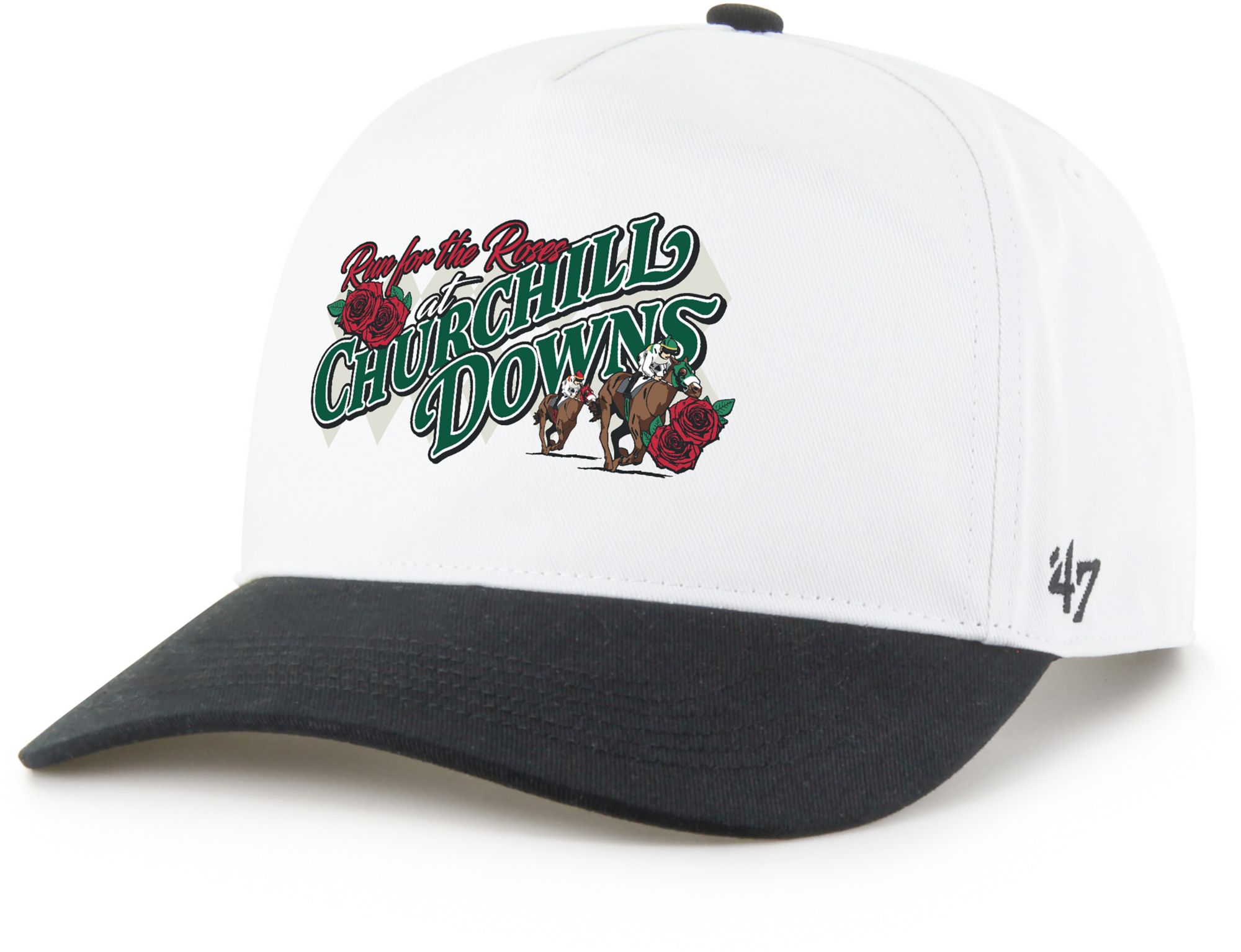 Barstool Sports Men's Kentucky Derby 2026 White Adjustable Snapback Hat product image