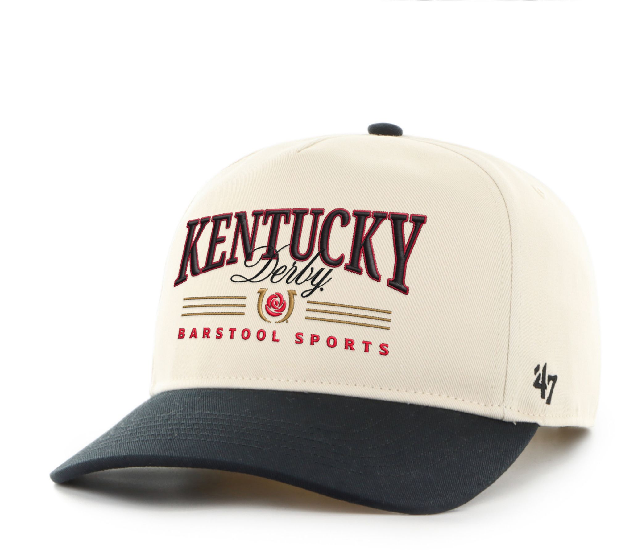 Barstool Sports Adult Kentucky Derby 2026 Natural Adjustable Snapback Hat product image