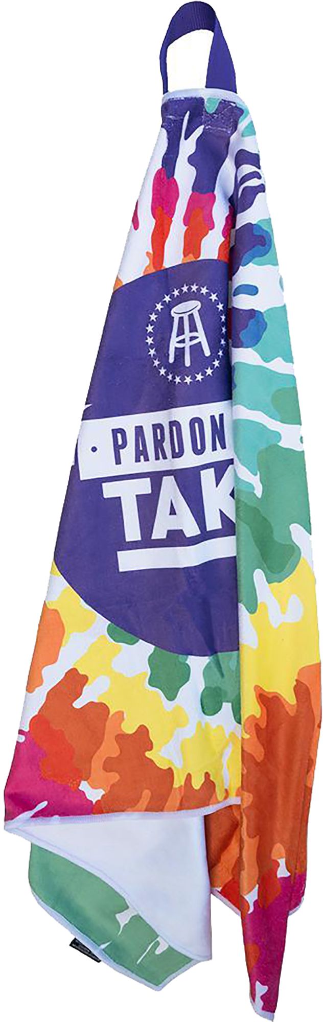Barstool Sports Pardon My Take Tie-Dye Golf Towel product image