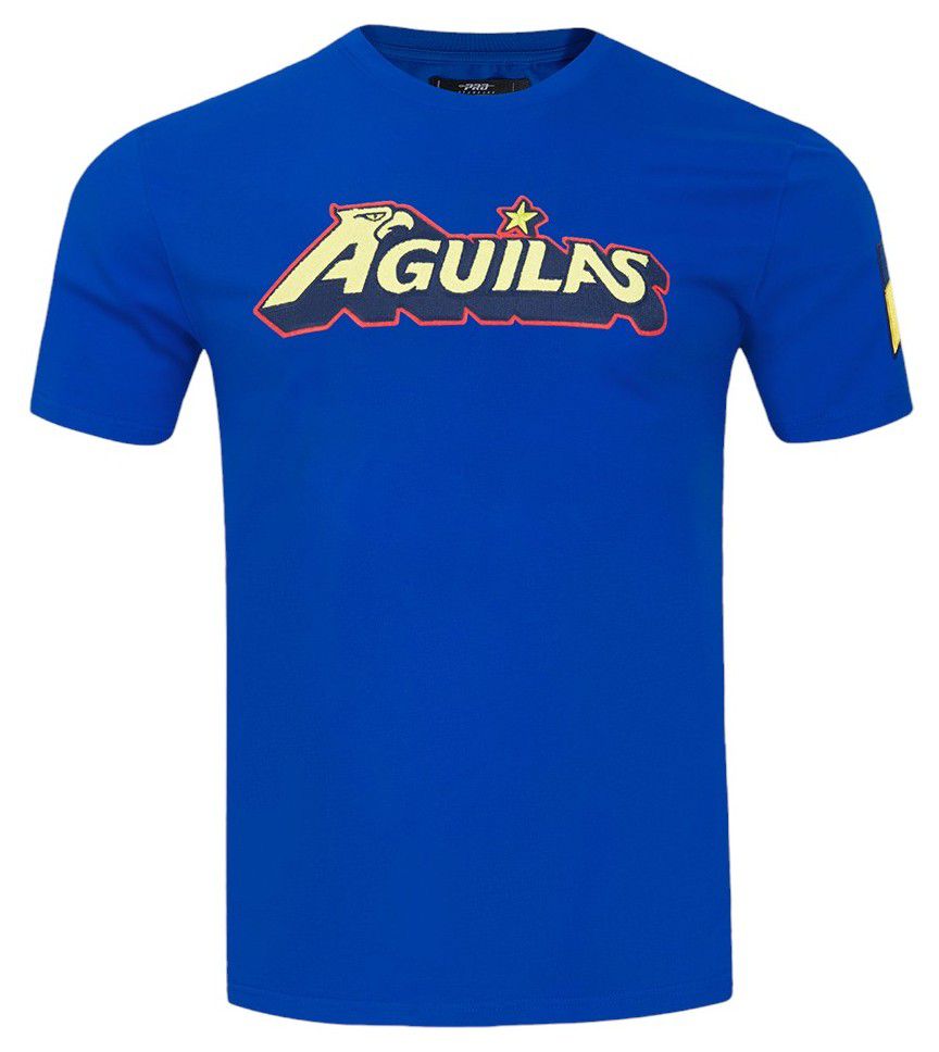 Pro Standard Men's Club America Blue Wordmark T-Shirt product image