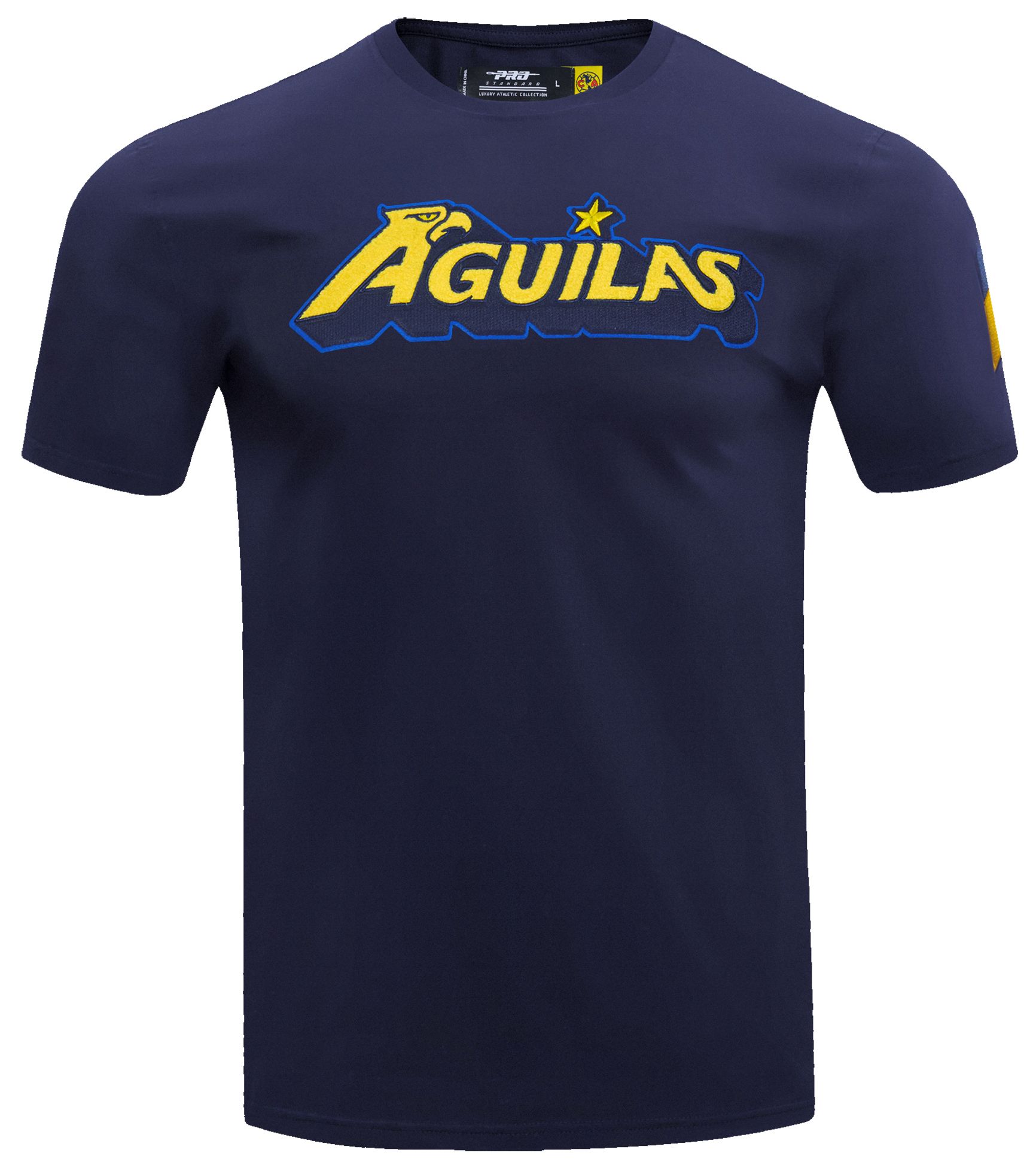Pro Standard Men's Club America Navy Wordmark T-Shirt product image