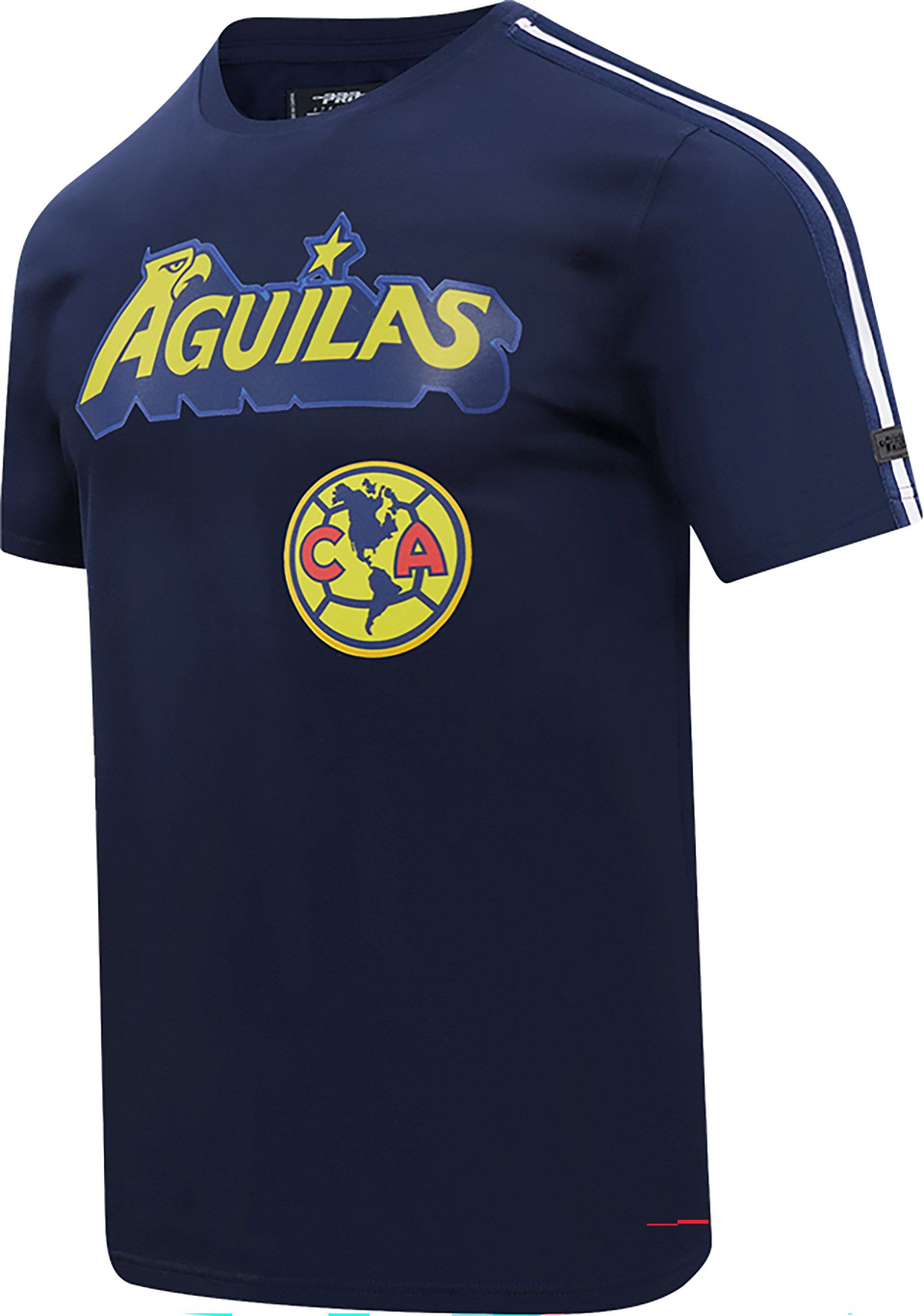 Pro Standard Adult Club America Navy Alternate Team Logo Taping T-Shirt product image