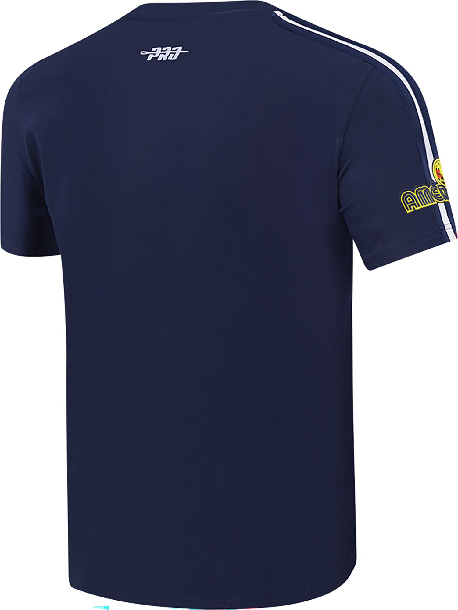 Pro Standard Adult Club America Navy Alternate Team Logo Taping T-Shirt product image