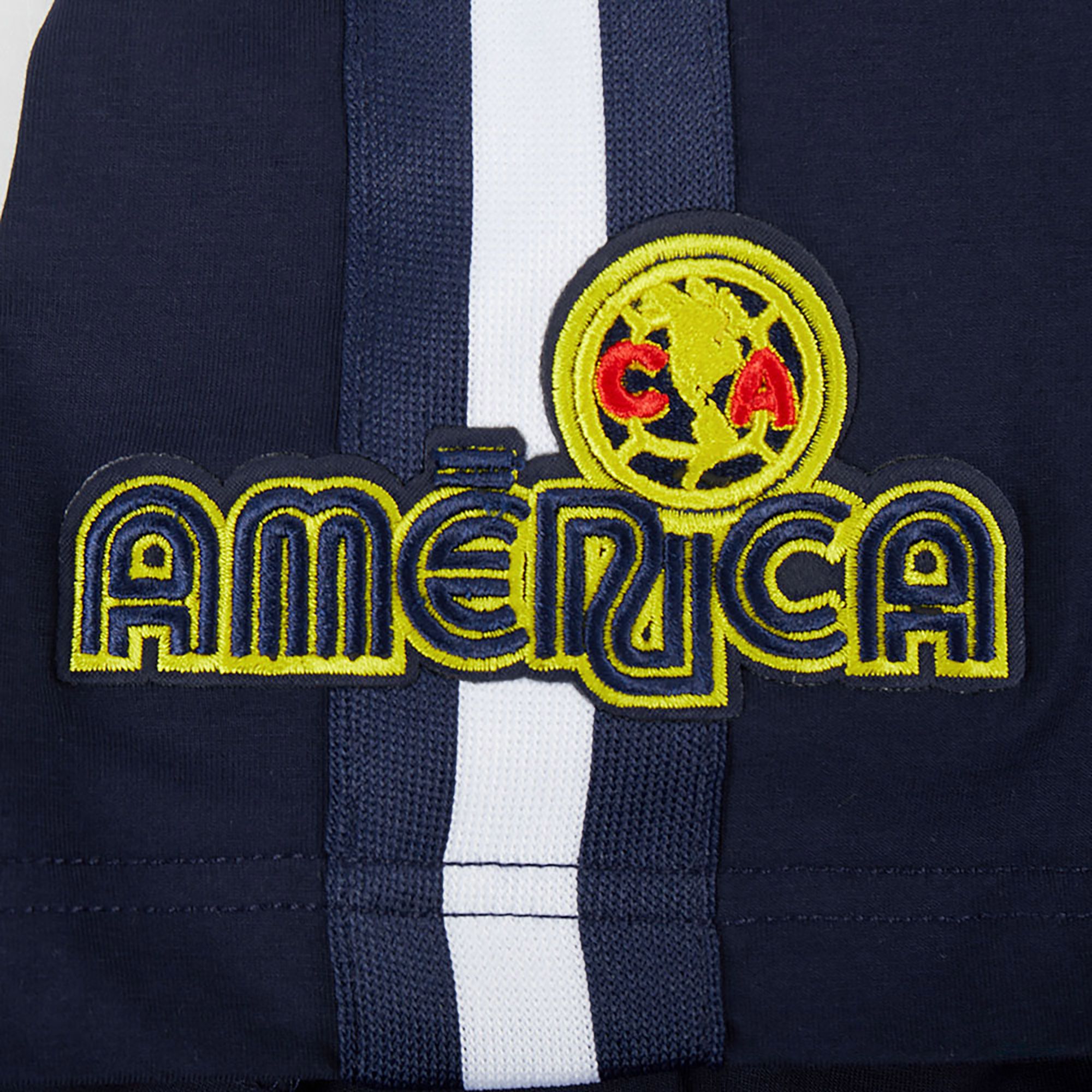 Pro Standard Adult Club America Navy Alternate Team Logo Taping T-Shirt product image