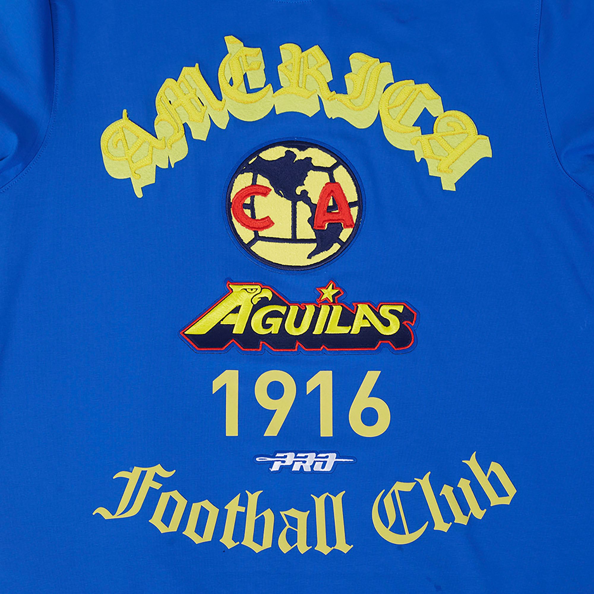 Pro Standard Adult Club America Blue Alternate Old English Graphic T-Shirt product image