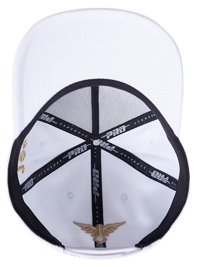 Pro Standard Men's Club Amercia White Multi-Graphic Snapback Adjustable Hat product image