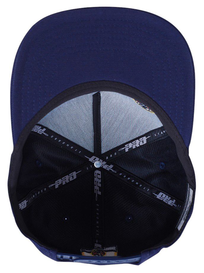 Pro Standard Men's Club America Navy Multi-Graphic Snapback Adjustable Hat product image