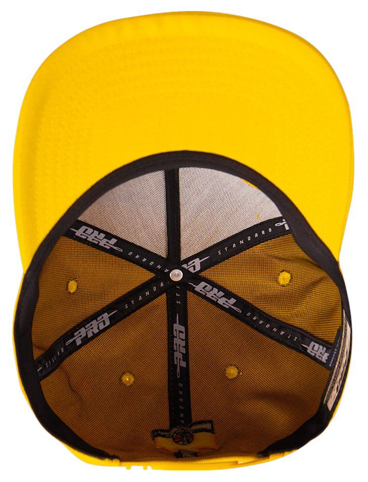Pro Standard Men's Club America Yellow Multi-Graphic Snapback Adjustable Hat product image