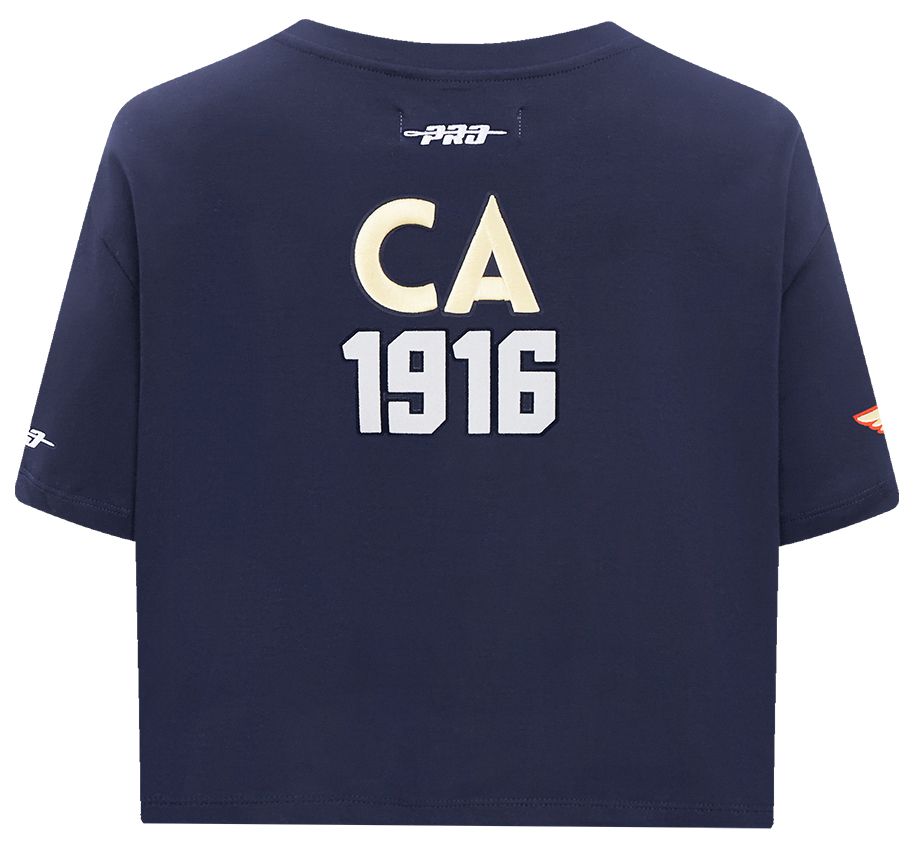 Pro Standard Women's Club America Navy Home Graphic Boxy T-Shirt product image