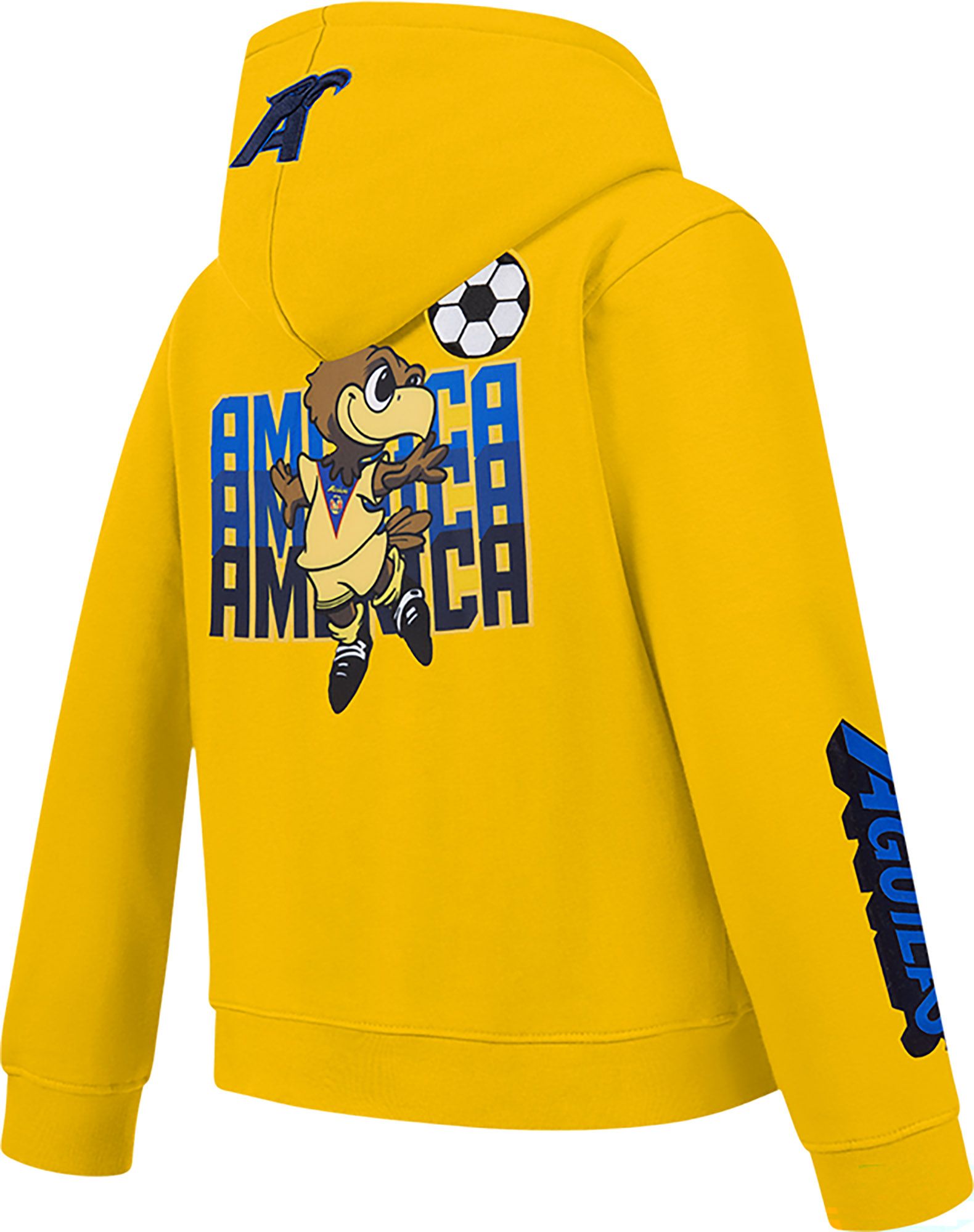 Pro Standard Youth Club America Yellow Home Multigraphic Stadium Pullover Hoodie product image