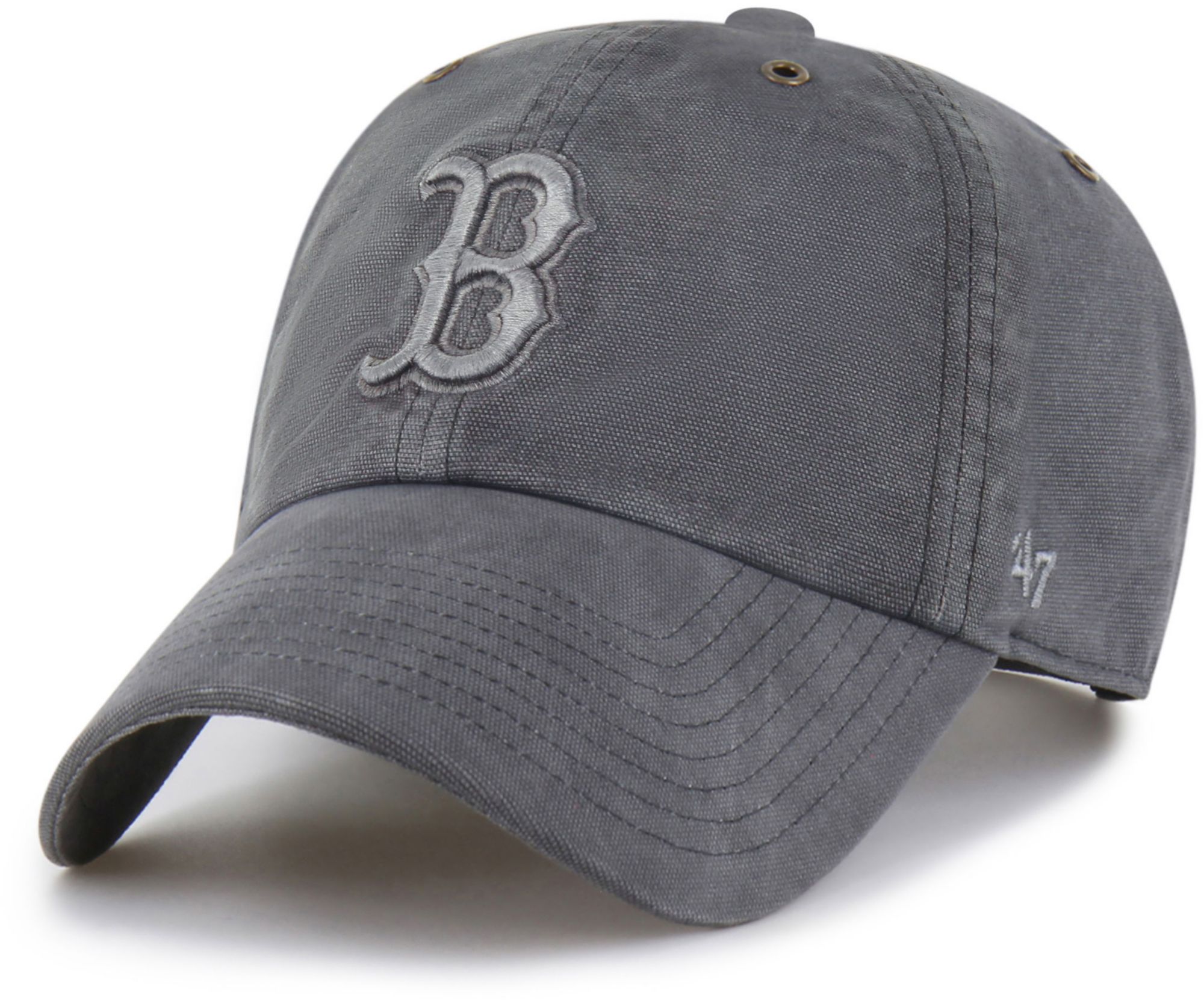 Carhartt x '47 Adult Boston Red Sox Charcoal Garment Dyed Clean Up Adjustable Hat product image