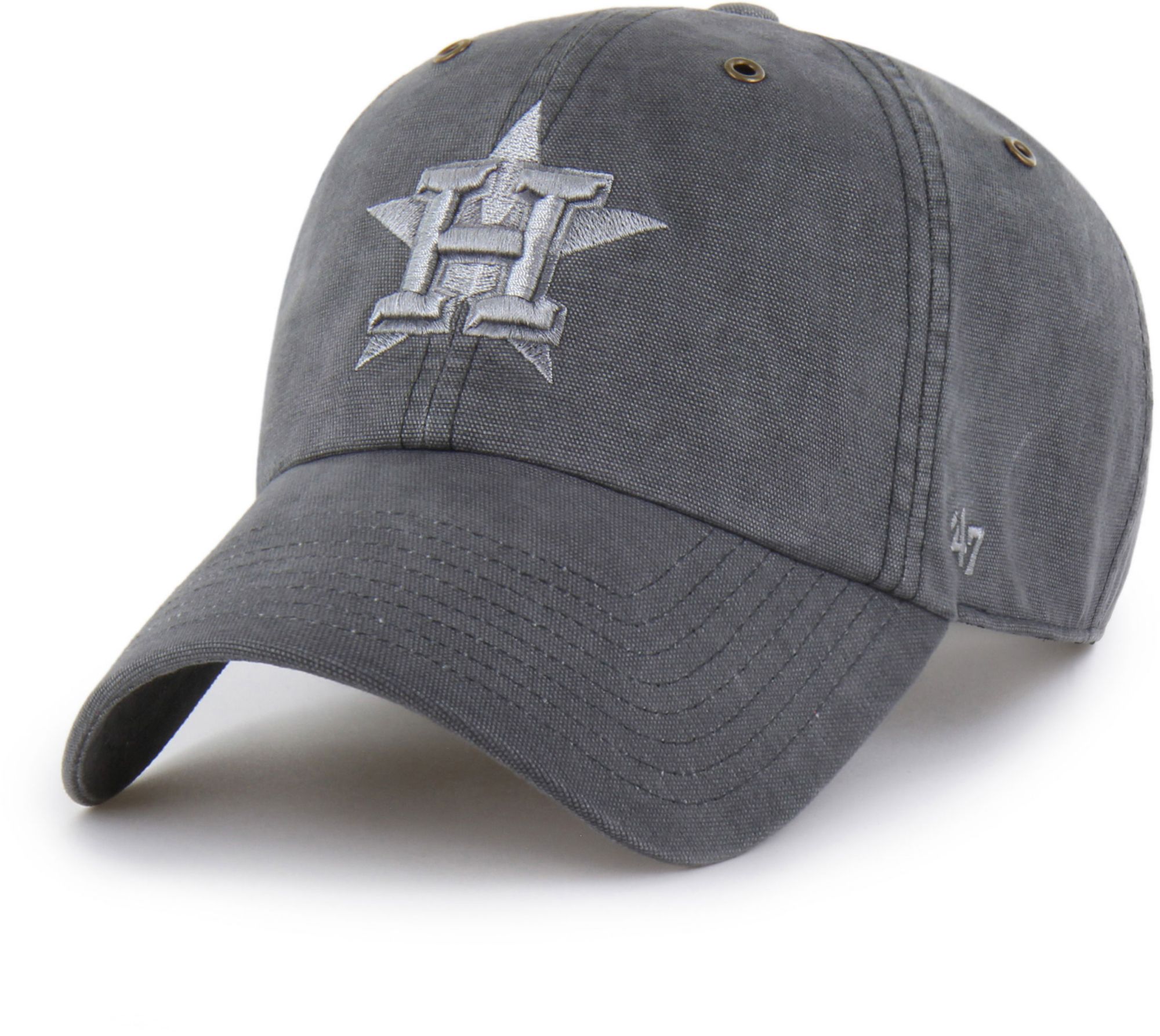 Carhartt x '47 Adult Houston Astros Charcoal Garment Dyed Clean Up Adjustable Hat product image