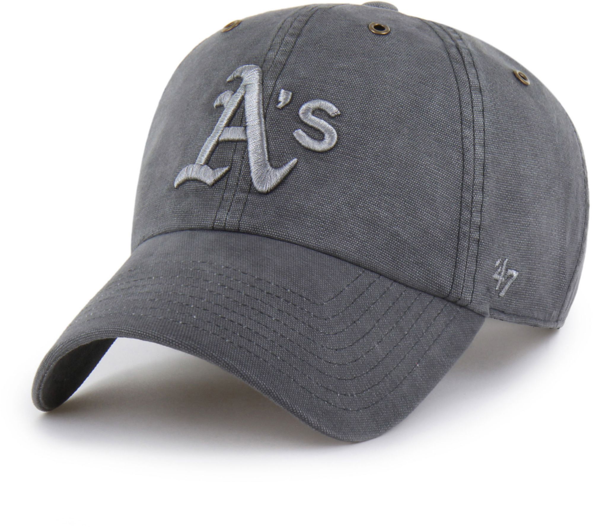 Carhartt x '47 Adult Athletics Charcoal Garment Dyed Clean Up Adjustable Hat product image