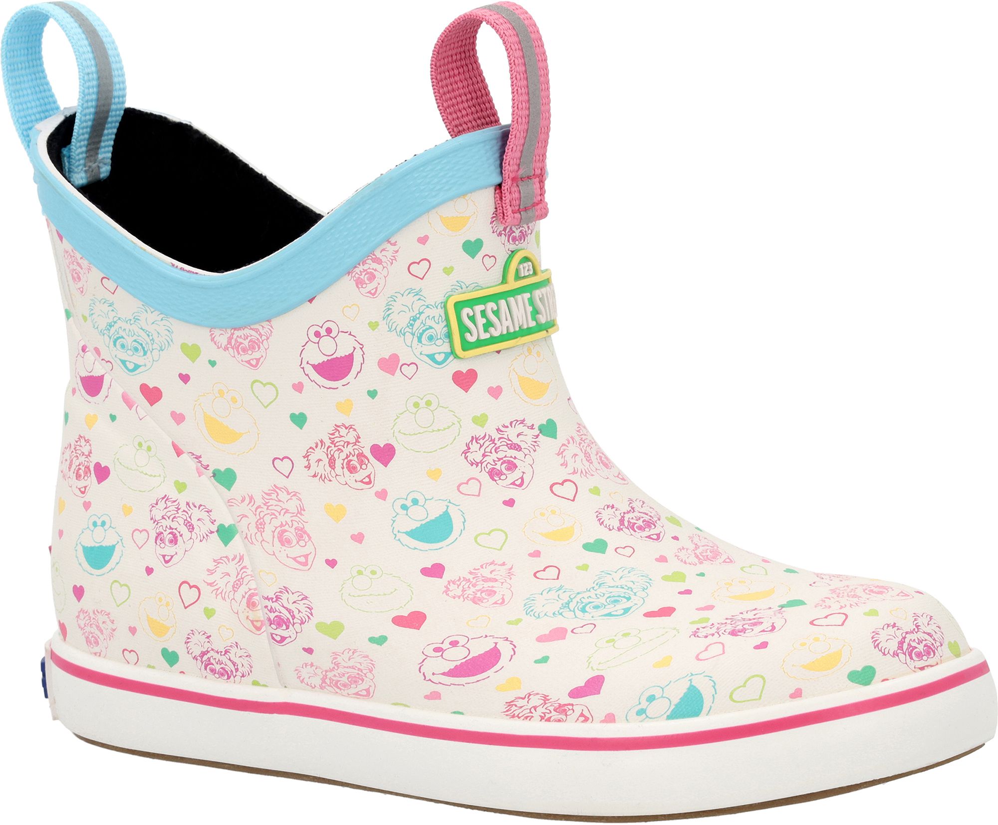 XtraTuf Kids Sesame Street Abby & Elmo Ankle Deck Boots product image