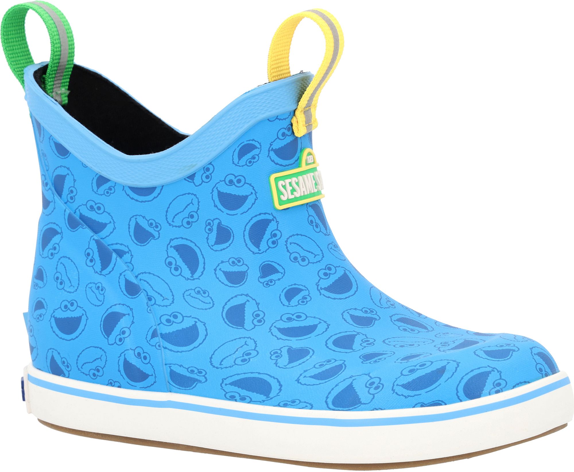 XtraTuf Kids Sesame Street Cookie Monster Ankle Deck Boots product image