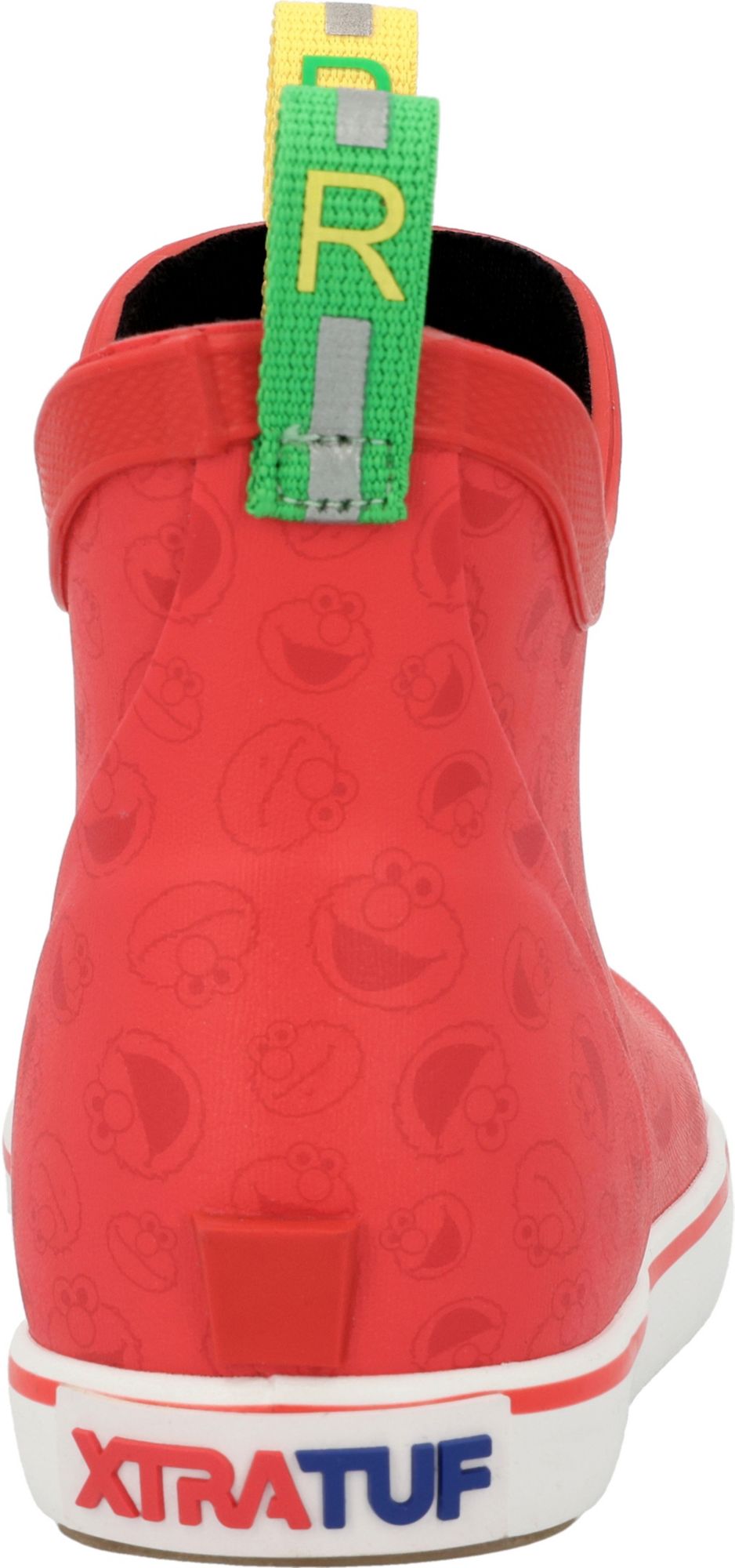 XtraTuf Kids Sesame Street Elmo Ankle Deck Boots product image