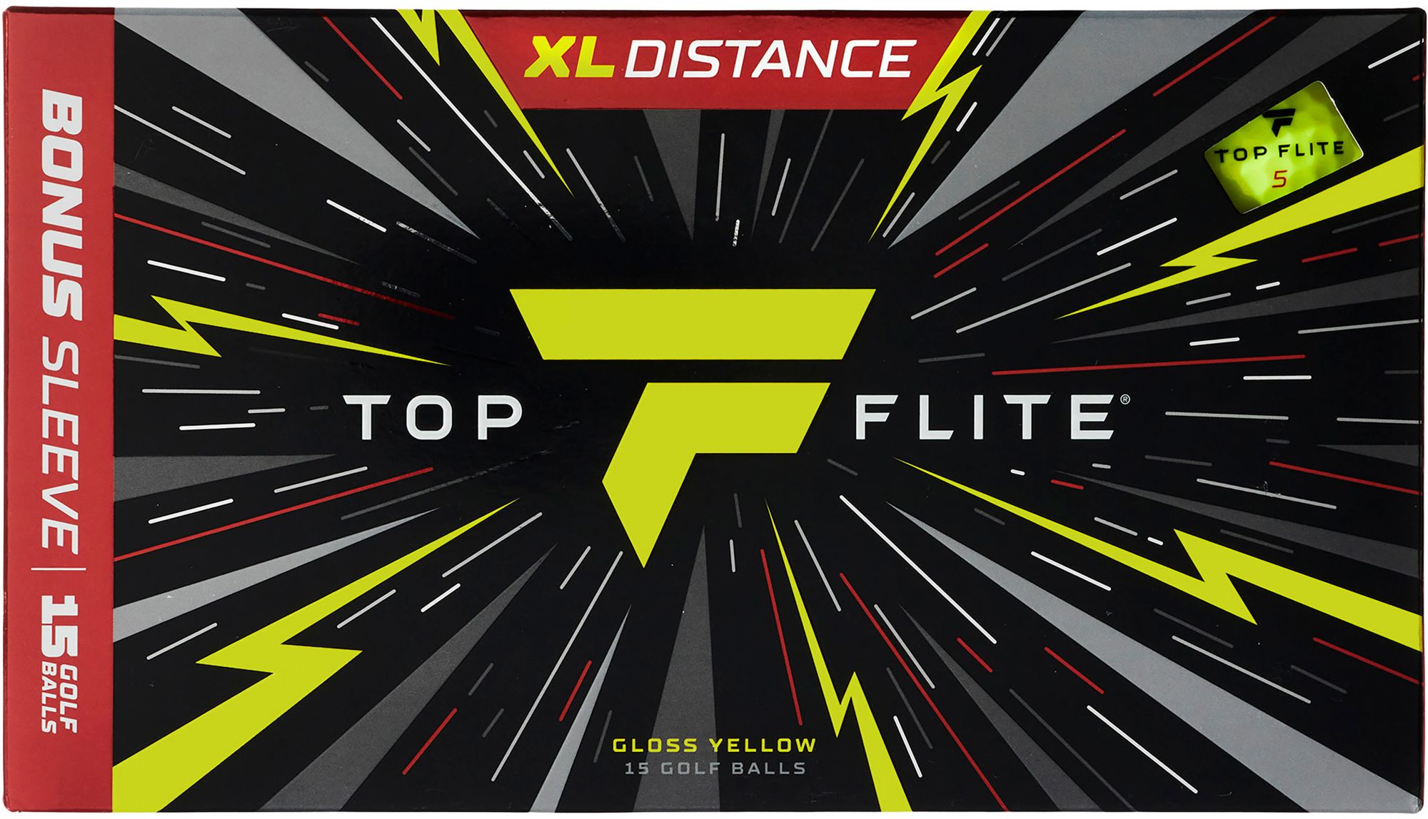 Top Flite XL Distance Personalized Golf Balls - 15 Pack product image