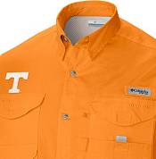 Columbia Men's Tennessee Volunteers White Tamiami Performance Short Sleeve Shirt, Size: Small
