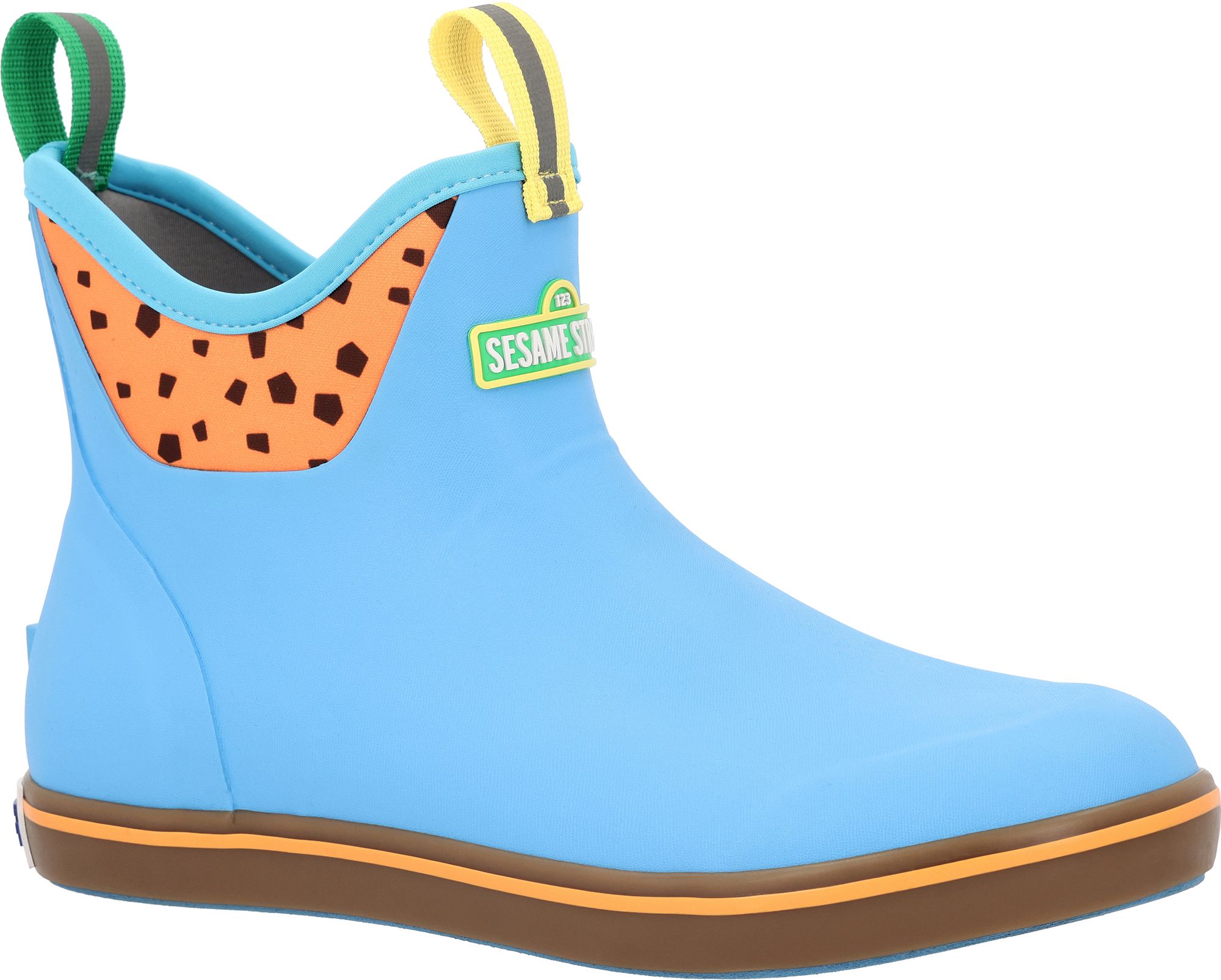XtraTuf Mens Sesame Street Cookie Monster Ankle Deck Boots product image