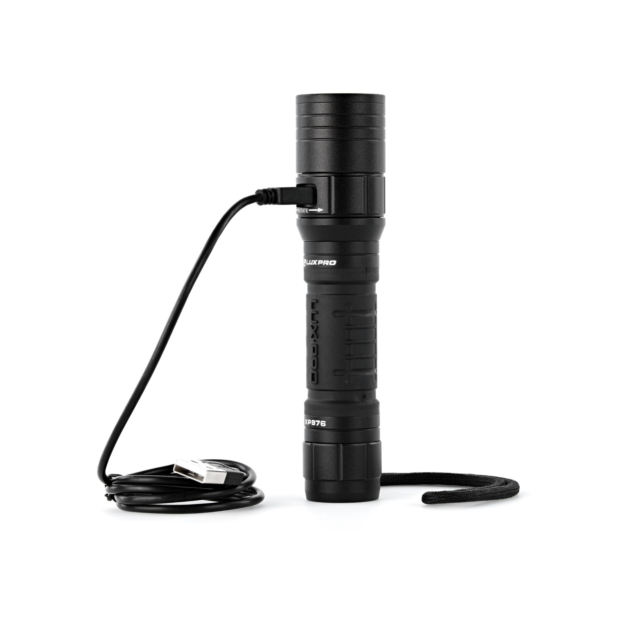LuxPro Rechargeable Utility LED Flashlight product image