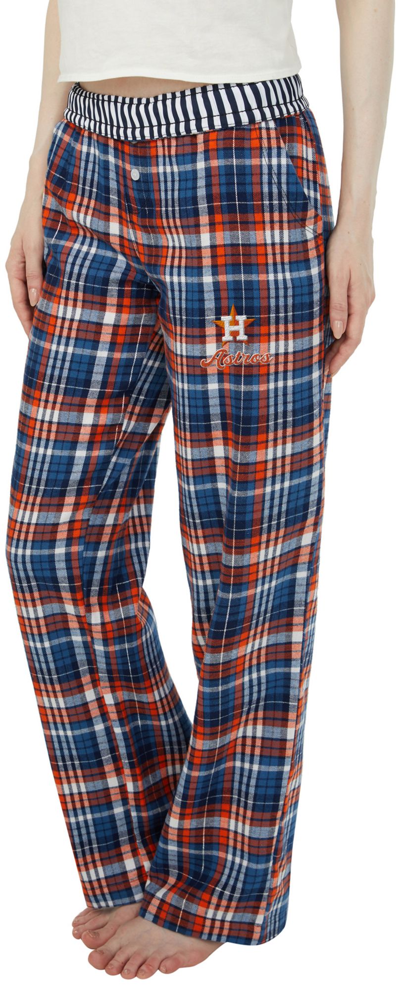 Concepts Sport Women's Houston Astros Navy Laney Flannel Sleep Pants product image