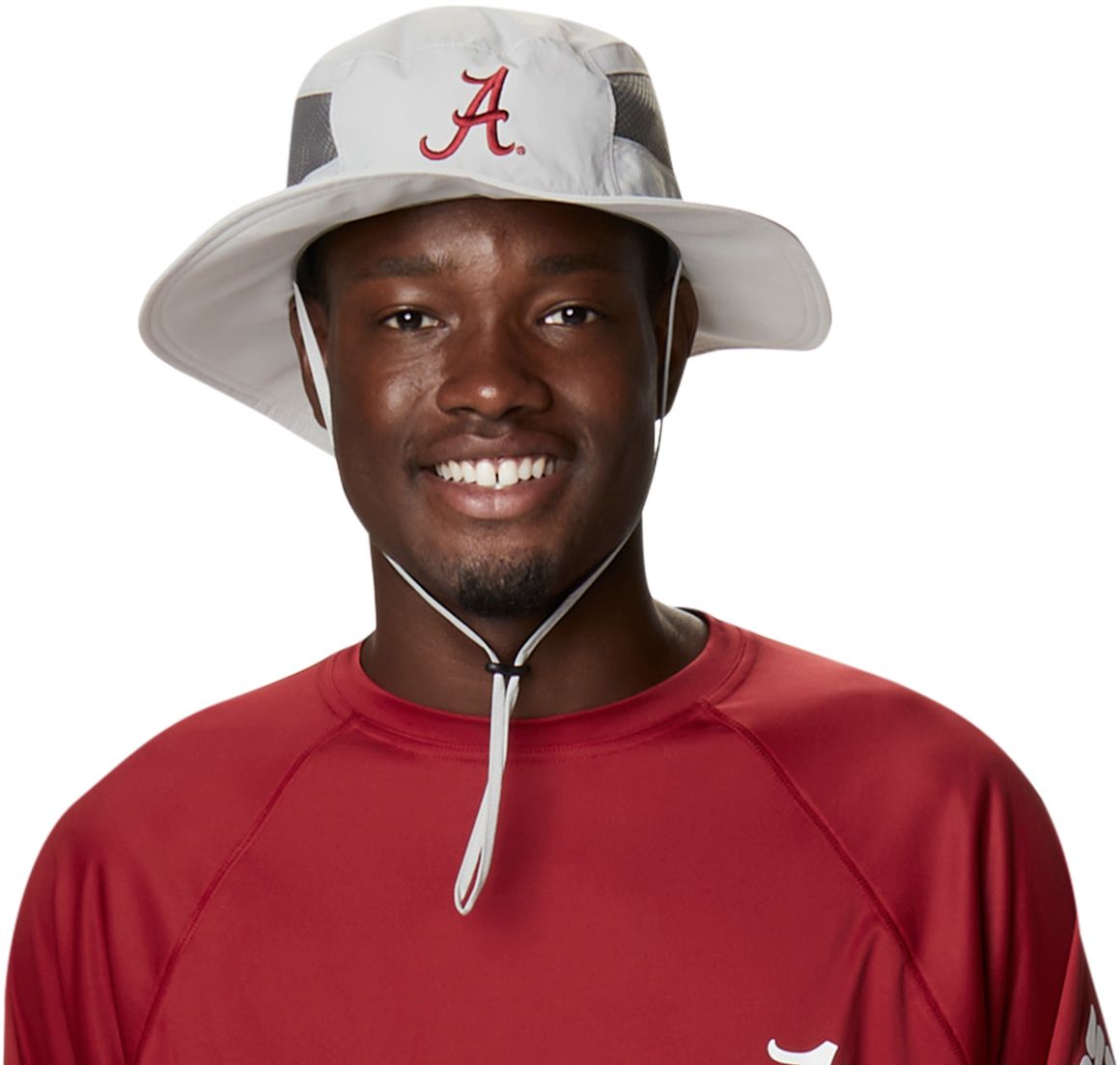 Columbia Adult Alabama Crimson Tide White Bora Bora Booney Hat product image