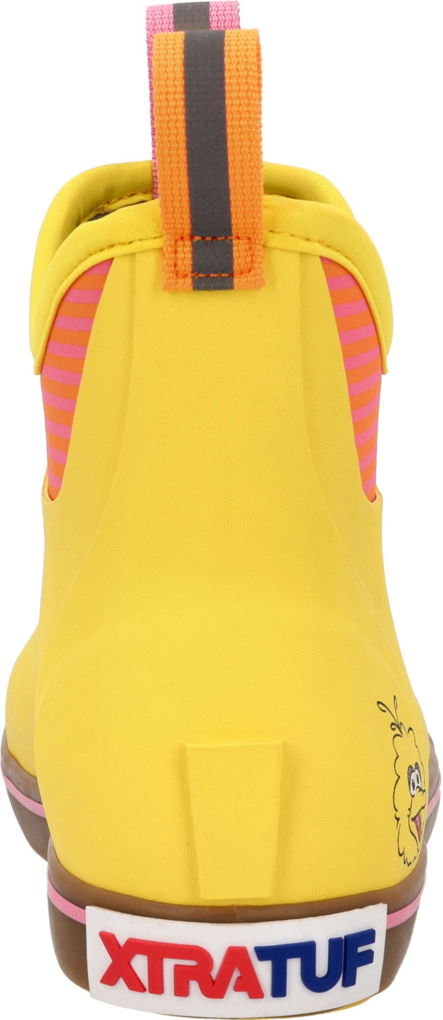 XtraTuf Womens Sesame Street Big Bird Ankle Deck Boots product image