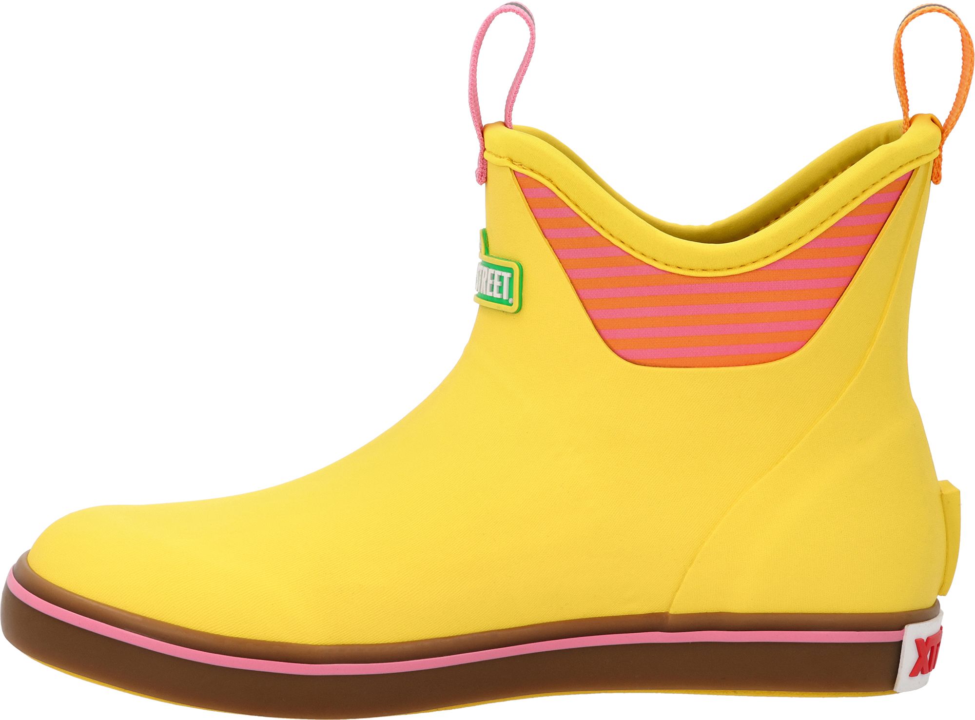 XtraTuf Womens Sesame Street Big Bird Ankle Deck Boots product image