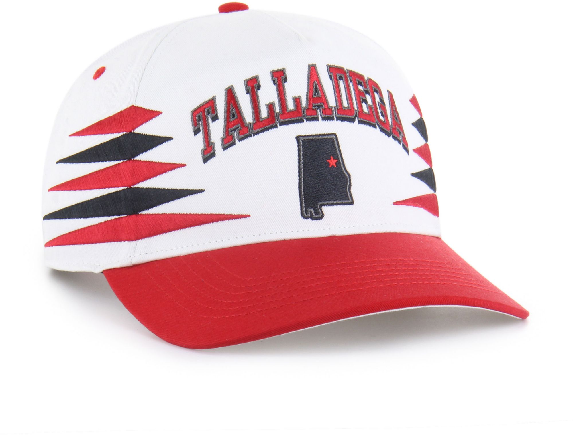 '47 Adult NASCAR White Talladega 500 Diamond Cut Adjustable Hat product image