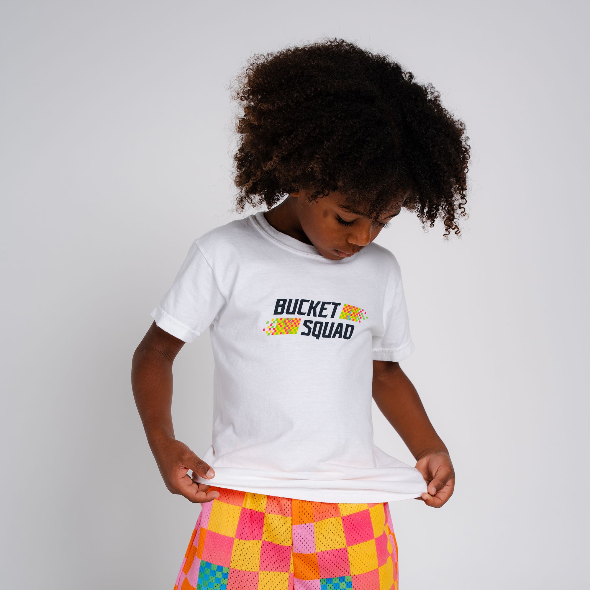 Bucketsquad Youth Multicolor Throttle Graphic T-Shirt product image
