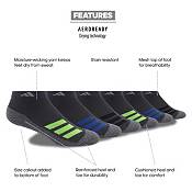 adidas Boys' Cush Angle Stripe Low Cut Socks 6 Pack product image