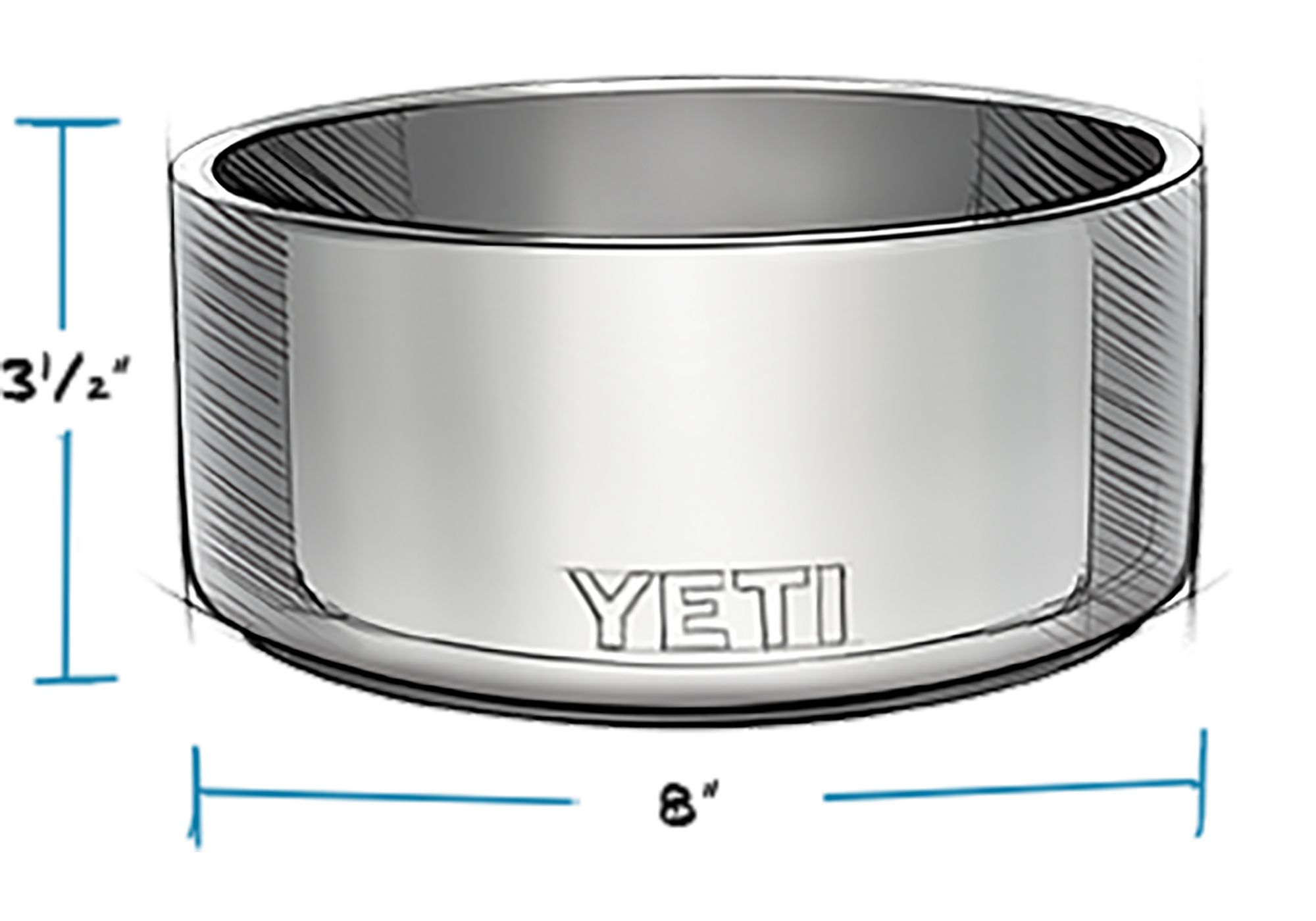 YETI Boomer 8 Dog Bowl product image