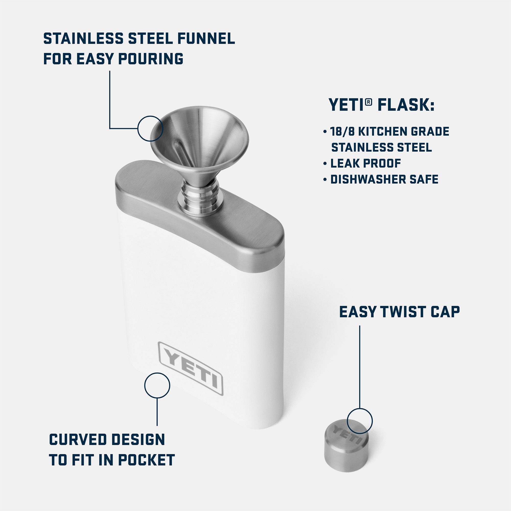 YETI 7 oz. Flask product image