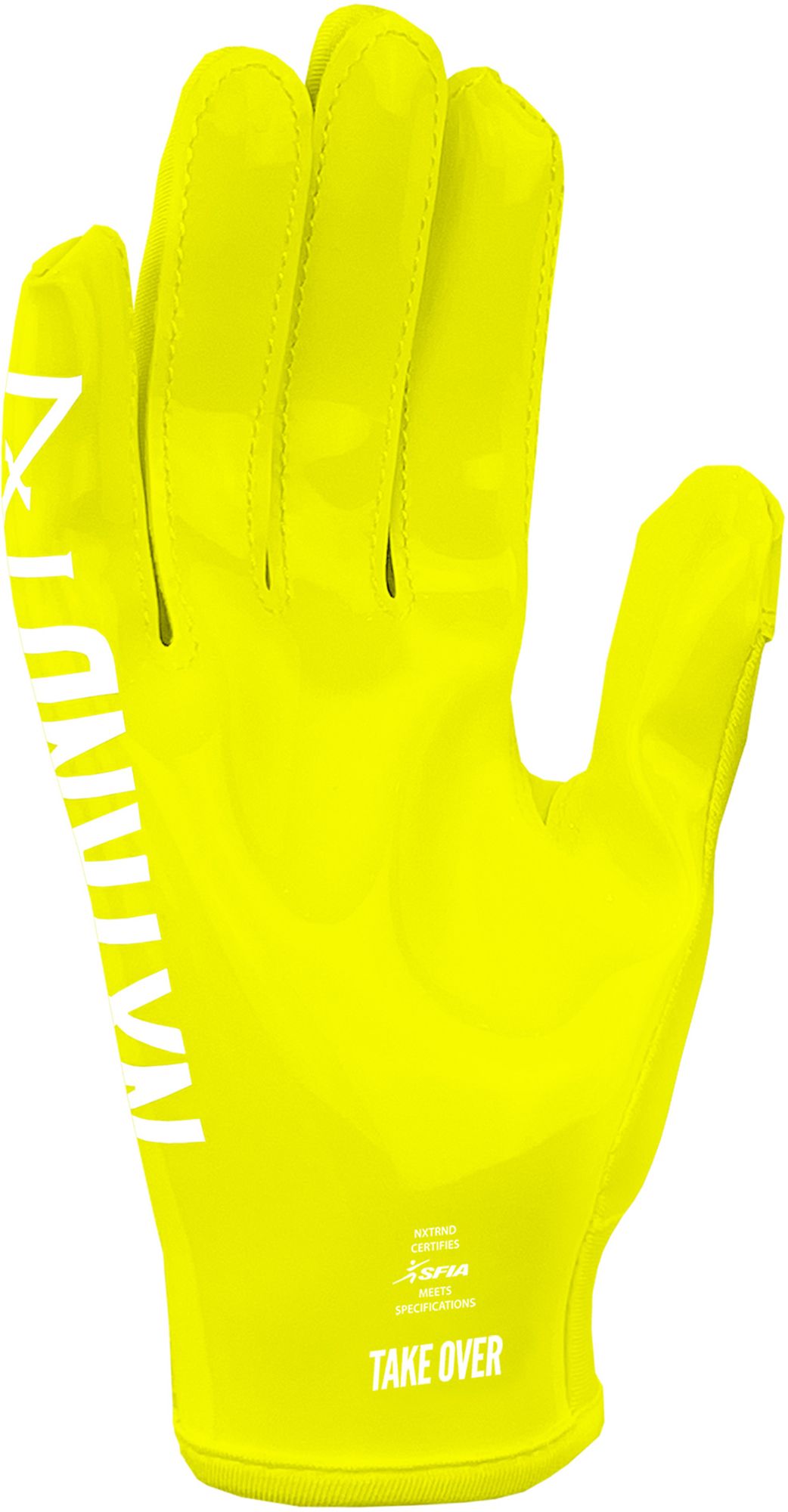 NXTRND Youth G1 NEON Football Gloves product image