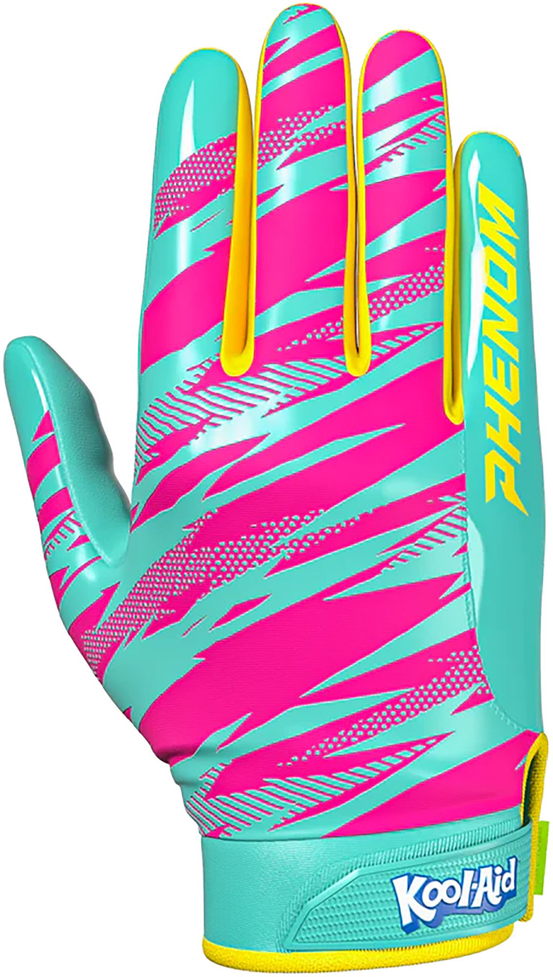 Phenom Elite Youth VaporStick 4.0 Kool-Aid "Sharkleberry Fin" Football Gloves product image
