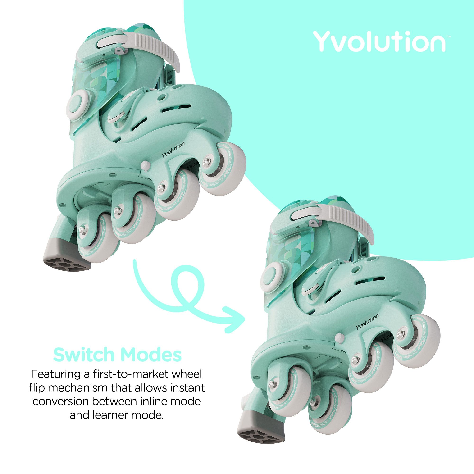 Yvolution Kids' Twista Combo Skates product image