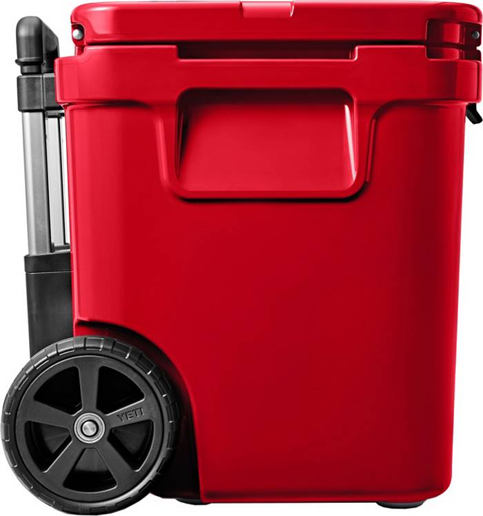YETI Rescue Red Roadie 48 Wheeled Cooler Review 