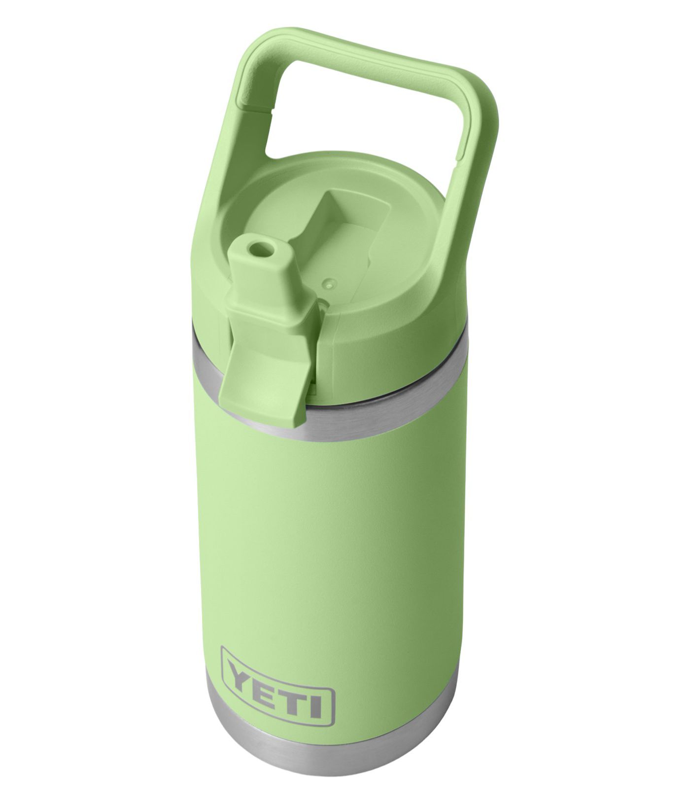 Yeti Rambler Jr 12 shops oz bottle Canopy Green with matching strawlid kids cup