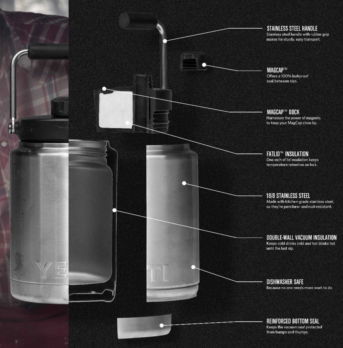 YETI One Gallon Rambler Jug product image