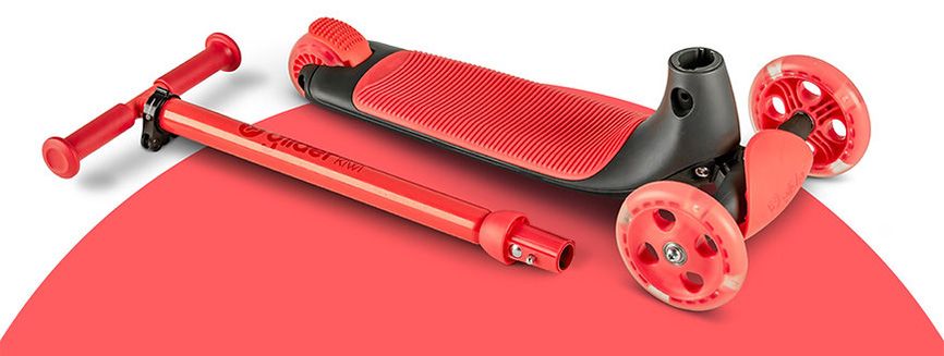 Yvolution Kids' Kiwi Glider LED Scooter product image