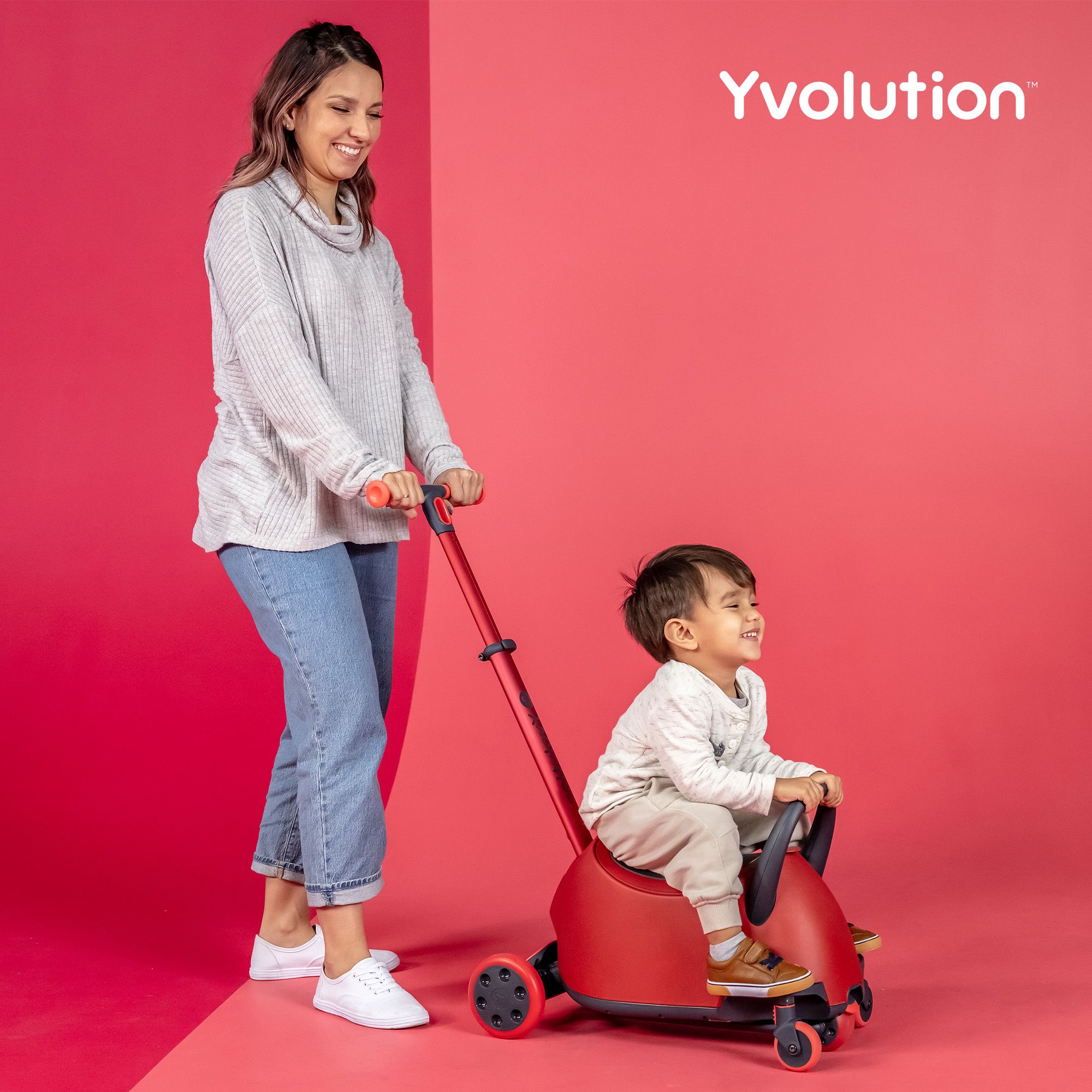 Yvolution Kids' Ride-On 5-in-1 Scooter product image