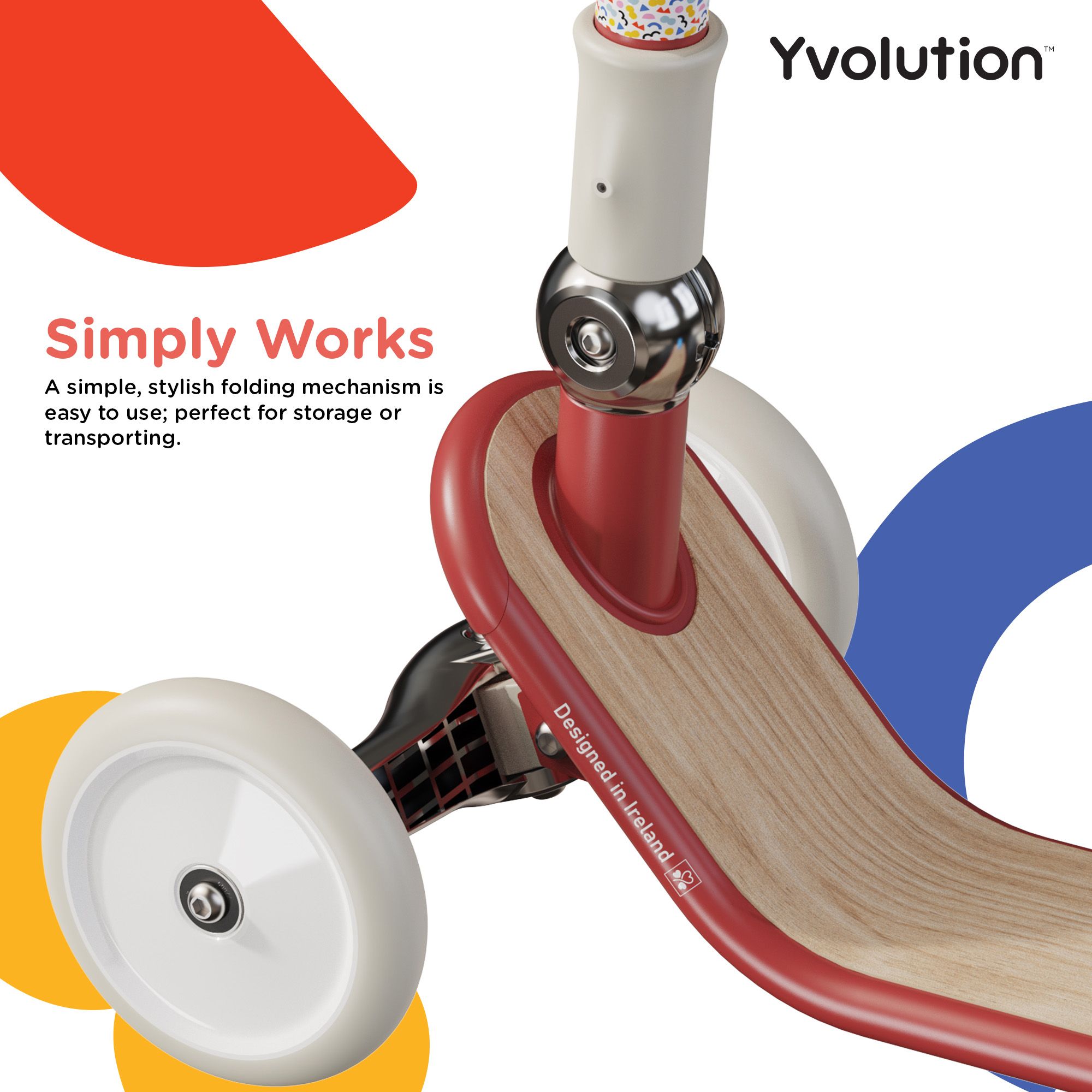 Yvolution Kids' Classic Glider Scooter product image