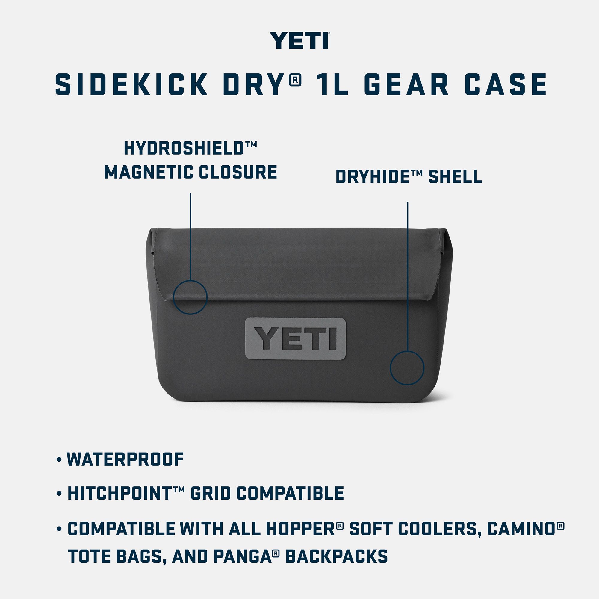 YETI Sidekick Dry 1L Gear Case product image