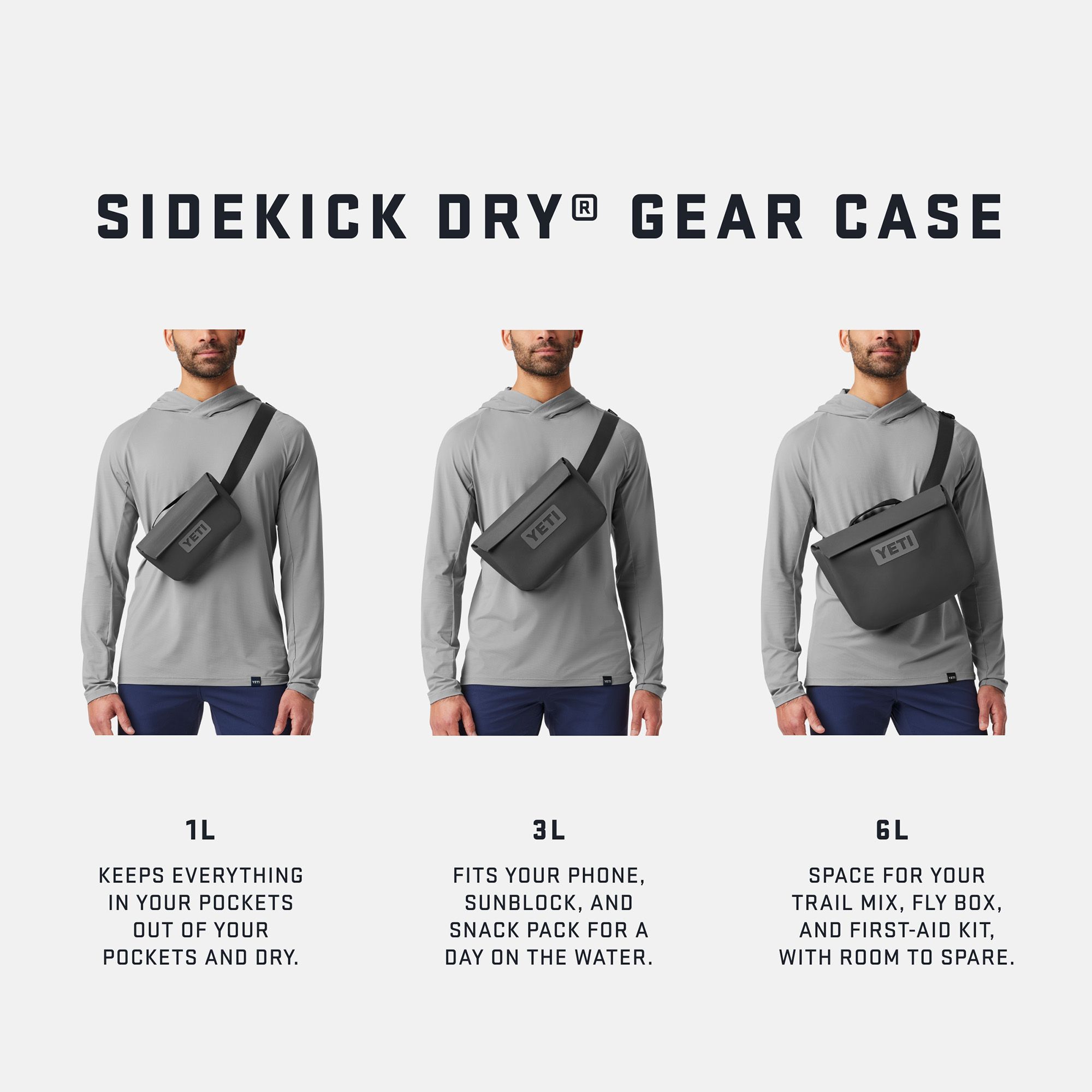 YETI Sidekick Dry 3L Gear Case product image