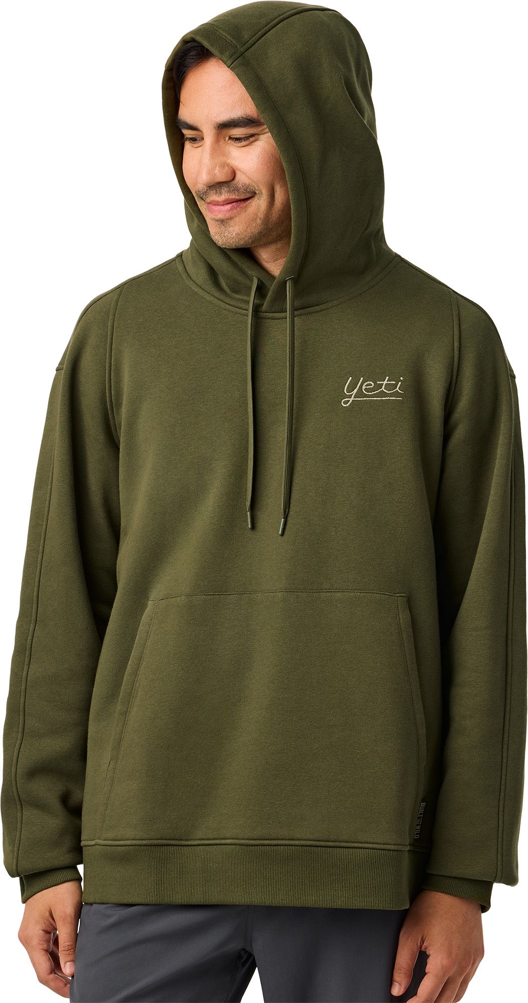 YETI Script Built for the Wild Fleece Hoodie product image