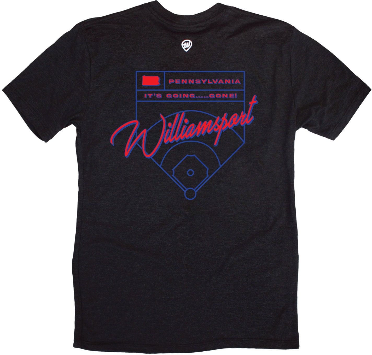 Where I'm From Youth Williamsport Black Diamond T-Shirt product image