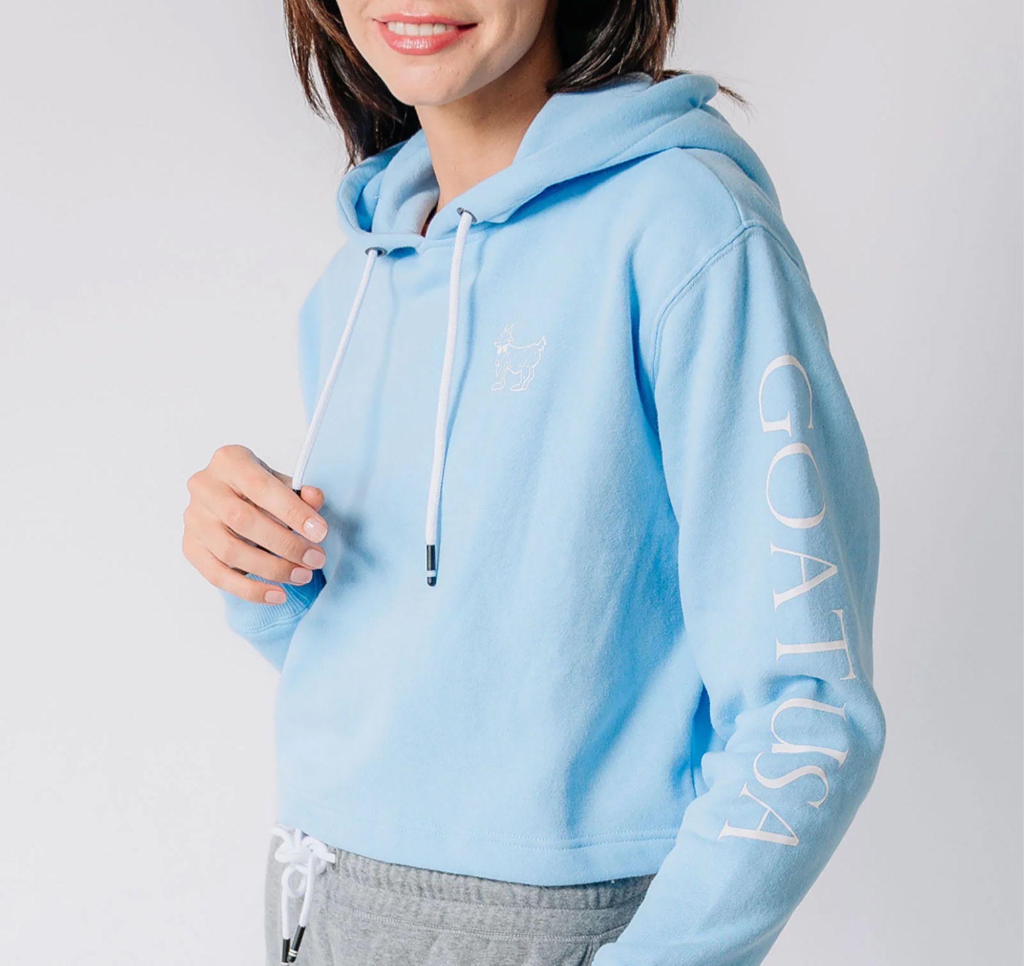 GOAT USA Youth OG Cropped Hooded Sweatshirt product image